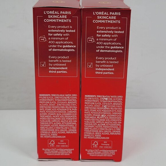 LOreal Paris Revitalift Triple Power Anti-Aging Serum 1.0 Fl Oz Set of 2 NIB - Picture 4 of 5